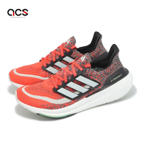 adidas 慢跑鞋 Ultraboost Light 男鞋 橘 黑 綠 針織 BOOST 緩衝 運動鞋 愛迪達 ID3277
