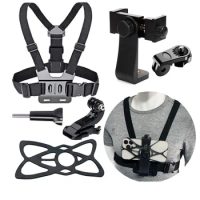 Phone Chest Mount Strap Belt Harness For Mobile Cell Phone Clip Holder For iPhone 13 Xiaomi Samsung Gopro Hero accesorios