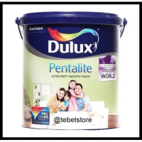 Terbaru Cat Tembok Dulux Pentalite Brilliant White - 2290 Ukuran 2,5 L Best Quality Asli 100% Origin