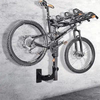 Hitch Wall Mount Steel Black Wall Hanger Hitch Bike Rack Wall Bike Rack With 300 Lbs Load Bearing Bike Storage Rack Bike Hooks