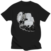 Men t-shirt 4AGE silvertop twincam 20v engine (AE86) tshirt Women t shirt