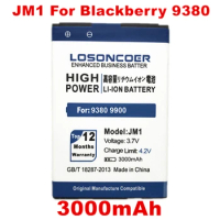 LOSONCOER 3000mAh J-M1 JM1 Battery For BlackBerry Bold 9790 Curve 9380 9930 Torch 9860 9850 Bold Tou