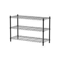 【dayneeds 日需百備】輕型 90x35x60公分 烤漆三層架 兩色可選(鐵力士架/收納層架/鞋架/展示架)