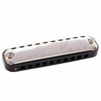 Blues Harmonica Easttop T10 1 10 Holes Harmonica Blues Mouth Organ Key of C Ideal Choice for Music Enthusiasts