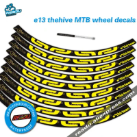 E13 thehive mountain bike wheel stickers E13 bicycle bike wheelset stickers MTB rims decal e thirteen bike rim decal