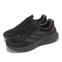 【adidas 愛迪達】越野跑鞋 Terrex Soulstride Flow 男鞋 黑 灰 緩衝 抓地 運動鞋 愛迪達(GX1822)