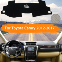 For Toyota Camry 50 XV50 2012 2013 2014 2015 2016 2017 Car Dashboard Cover Dashmat Avoid light Pad Sun Shade Anti-dirty Carpet