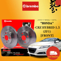 ALAT GANTI BREMBO HONDA CRZ HYBRID 1.5 (ZF1) FRONT ( DEPAN )   DISC BRAKE ROTOR