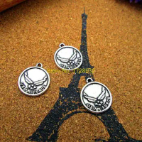 20pcs-US Air Force Charms, Antique Tibetan silver Solider Army Charms pendants 15x18mm