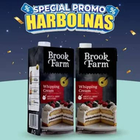 BELI 2 LEBIH HEMAT DIAMOND BROOKFARM WHIPPING CREAM 1000 ML