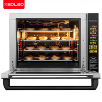 XEOLEO Electric Convection Oven Cake Baker 4 layer Commercial Toast Baking machine 4200W Heating Pizza/Egg Trat/Cookie/Bread