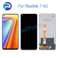 For RealMe 7 LCD Display Touch Screen Digitizer Assembly Replacement 6.5” For RealMe 7 Screen Display LCD