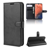 For OPPO Reno Z Case Cover Flip Leather Phone Case For OPPO Reno Z Stand Cover High Quality Filp Cases For OPPO Reno Z