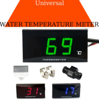 motorcycle cylinder head temperature sensor norxi mini square digital instrument humidity For nmax125 XMAX250 300 motorcycle
