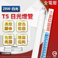 (40入)TOA東亞 FH28D-EX 28W 865 晝白光 T5日光燈管 _ TO100009
