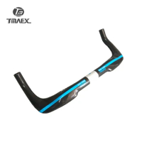TMAEX-080 Blue Carbon Aero TT Handlebar Aero TT Bars Bicycle Rest Handlebar Aeroes Carbon TT Handlebars Bike Handle Bars