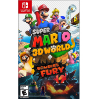 超級瑪利歐 3D 世界 + 狂怒世界 Super Mario 3D World + Fury World - NS Switch 中英日文美版