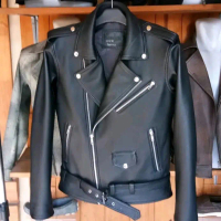 JAKET KULIT ASLI GARUT Kain Tebal Keren Leather Nyaman Lembut Semi