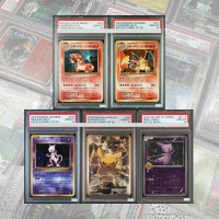 KAD KOLEKSI PROXY PTCG DIY BERGRED UNTUK HUT KE-20 - EDISI PERTAMA.SERI MEW-HOLO CHARIZARD-HOLO MEWT
