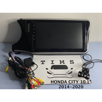 HONDA CITY 2014 2015 2016 2017 2018 2019 2020 10" หน่วยหัว Android/ แผงสเตอริโอ หน้าจอ IPS และ AHD