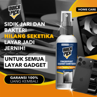 GADGET SANITIZER SPRAY QUICKPICK (FREE MICROFIBER) Semprotan Pembersih Noda Bekas Finger Layar 60ML
