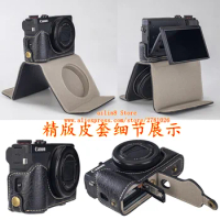 Camera bag for canon PowerShot G7 X Mark II III G7X3 G7X2 g7xm3 Retro Camera Protective Jacket Camera Bag Portable Shoulder Bag
