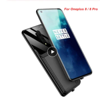 Expower 10000Mah New for Oneplus 8 Battery Case Fast Smart Charger Case Power Bank for Oneplus 7T Shockproof Battery Case