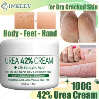 Urea 42% Cream for Dry Cracked Feet Heels Hands Body Repairing Treatment Deeply Moisturizing Callus Dead Skin Remove Foot Care