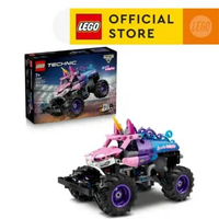 LEGO Technic 42220 Monster Jam Sparkle Smash Pull-Back (243 Pieces), Building Block, Toys, Bricks