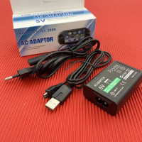 AC Adapter Power Supply With USB Cable for PlayStation Vita PSVITA 2000 EU/US/UK PLUS AC Adaptor