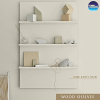 [0486 Early Rain] 1 Liter MCI Paint  x Jotun Interior Majestic Paint for Indoor Cat Dalaman Rumah Ea