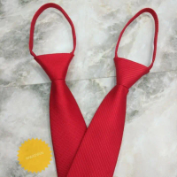 Dasi Merah Polos Dasi Merah Dasi Pria Siap Pakai Dasi Formal - Pasti Ori