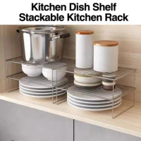 Multifunctional Food beverage Rack Stainless Steel Shelf Under Sink Cabinet Dish Rack Seasoning Shelf Kitchenware Storage Rack