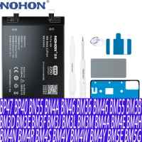 NOHON For Xiaomi BP47 battery Redmi K40 K20 K50 Note 11 Pro Plus Mi 5S Mix 8 Lite 9 9S 9T Ultra POCO F1 F3 X4 GT BN55 BM3L BM4A