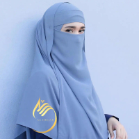ANAEMMA SIZE M shawl wardah niqob || pashmina non instan set niqon ceruty premium