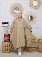 Raf Jas Hujan Setelan Ponco Kelelawar dan Celana Kain Pvc 025 Tebal Elastis Tahan Air raincoat
