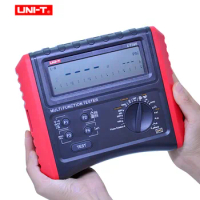 UNI-T UT595 Digital Multifunction Loop Meter Earth Ground Line/Loop Impedance/RCD Insulation Resistance Tester