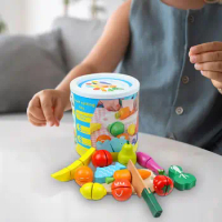 Pretend Kitchen Toys Play Food Toy for Ages 1-3 Years Old Children Toddlers