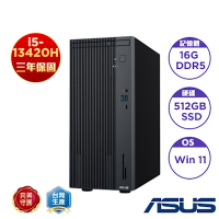 ASUS 華碩 H-V500MV-13420H138W桌上型電腦 (i5-13420H/16GB/512GB SSD/SC/330W/Win11 home)