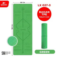 SKY - SPEEDS Matras Yoga Mat Olahraga Senam Lantai Meditasi Gym Fitness Karpet Lantai Berstandar SNI