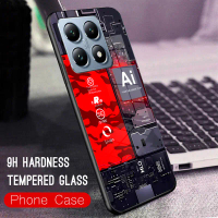 เคสโทรศัพท์กระจกนิรภัย เหมาะสำหรับ Xiaomi 14TPro และ Poco F5 5G X3 X4NFC M6Pro 5G C40 F5Pro X6Pro 5G