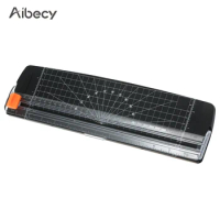 Aibecy A4 Size 12 Inch Cutting Width Portable Paper Trimmer Paper Cutter Cutting Machine for Craft Paper Photo Laminated Paper