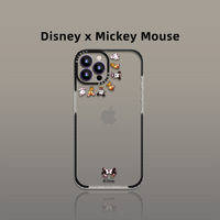 法國LuLu Goya|Disney正版適用iphone16promax手機殼透明蘋果15硅膠全包14原色鈦金屬13高級簡約女14pro情侶
