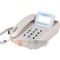 電話機 時尚座機 帶本機號碼 家用/辦公電話機-5801003