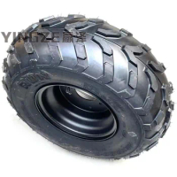 GO KART KARTING Quad ATV UTV Buggy 16x8.00-7 Inch Wheel Tubeless Tyre Tire With Hub