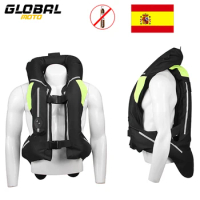 Motorbike Air-bag Reflective Vest Airbag Motorbike Cycling Anti Fall Protection Airbag Suit Motorcycle Jacket Equipment