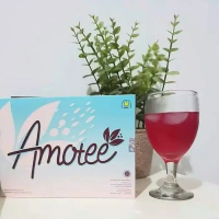 AMOTEE NASA 1 BOX ISI 20 SACHET SUPLEMEN HERBAL - COLAGEN PENCERAH KULIT | AMOTEE COLLAGEN DRINK