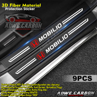 STIKER MOBIL MOBILIO STICKER PENGAMAN MOBIL HONDA MOBILIO RS KARBON 3D