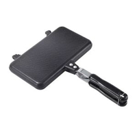 內地直送 - 新款條紋三明治烤盤面包雙面煎鍋牛排煎蛋早餐煎鍋烤盤