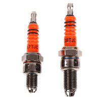 3 palam pencucuh elektrod A7TC D8TC untuk 50cc 110cc 125cc ATV skuter Dirt Bike
